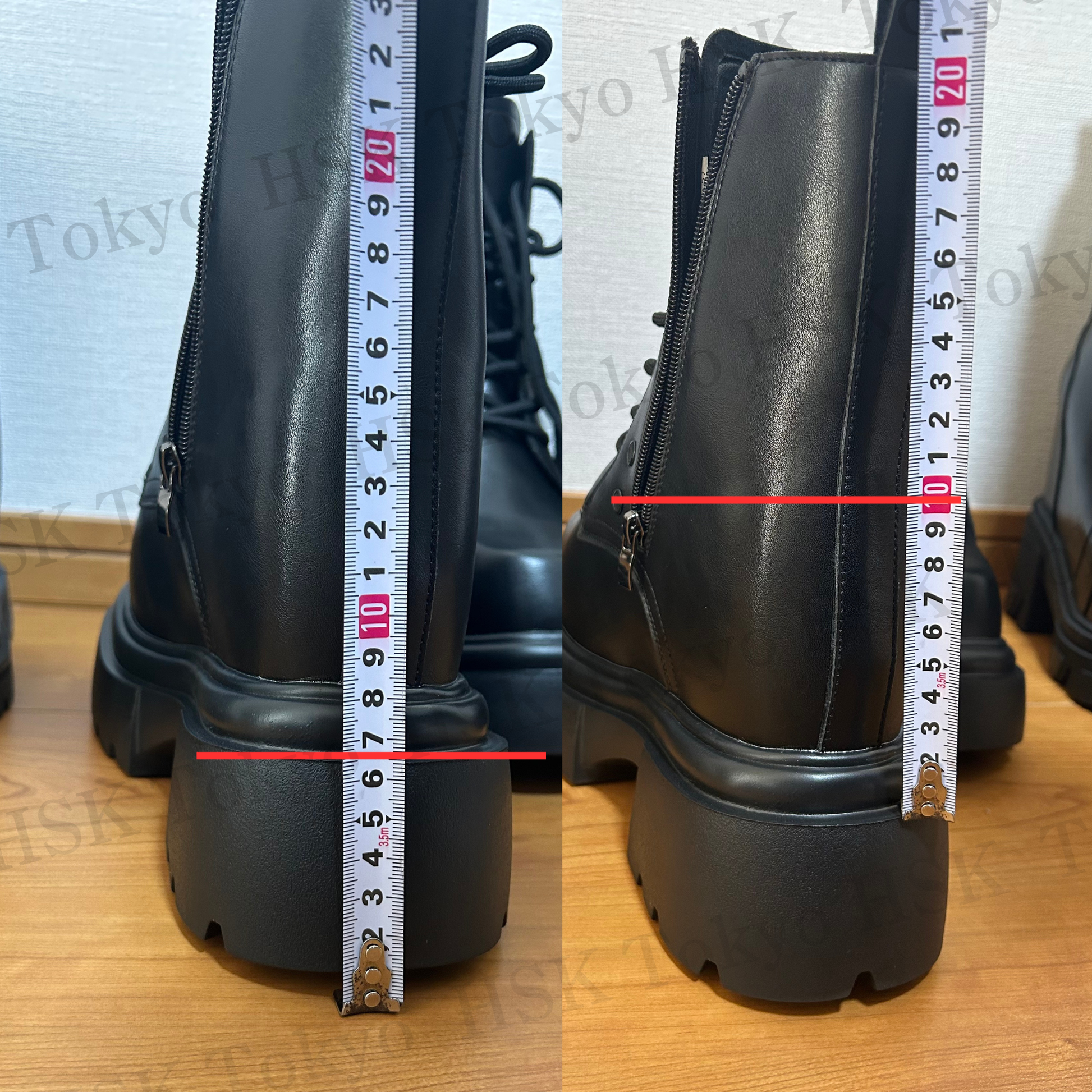 厚底×シークレットブーツ16.5cm UP改良版安定感抜群 – HSK Tokyo