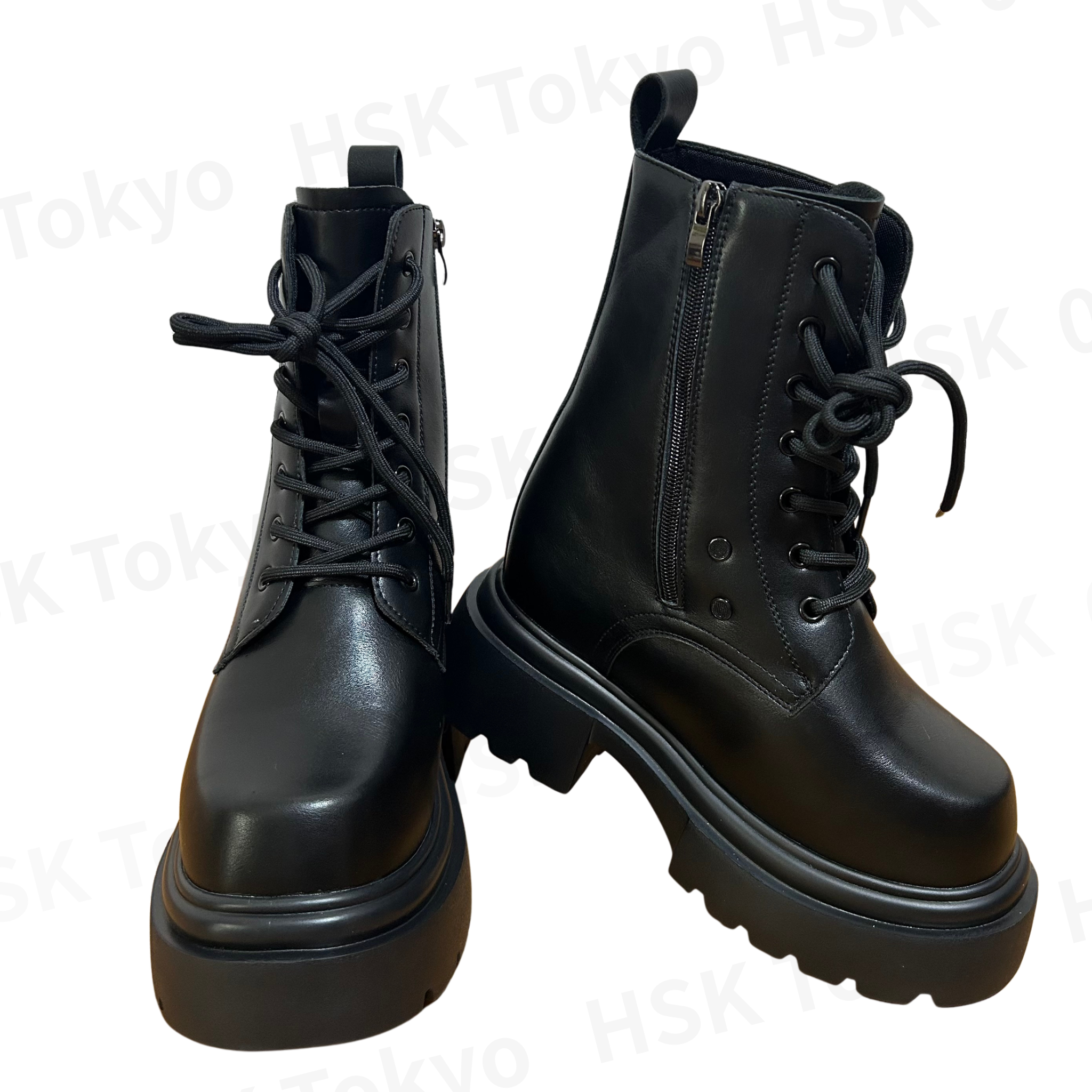 厚底×シークレットブーツ16.5cm UP改良版安定感抜群 - S(〜24.0) 厚底×シークレットブーツ16.5cm UP改良版安定感抜群 - S(〜24.0)