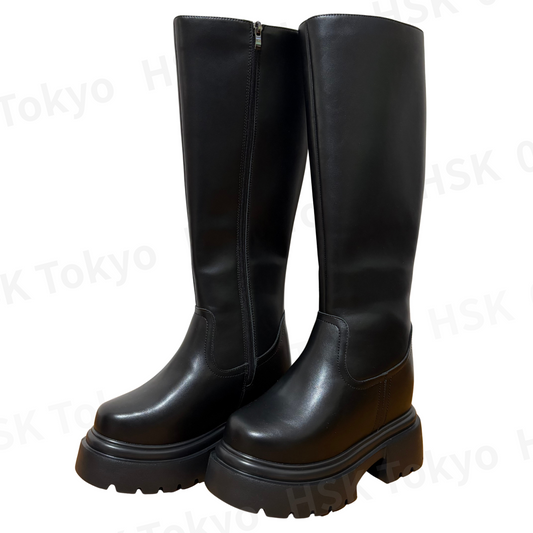 ロングブーツ +16.5cm 軽量安定感あり コスプレ&普段使いに最適